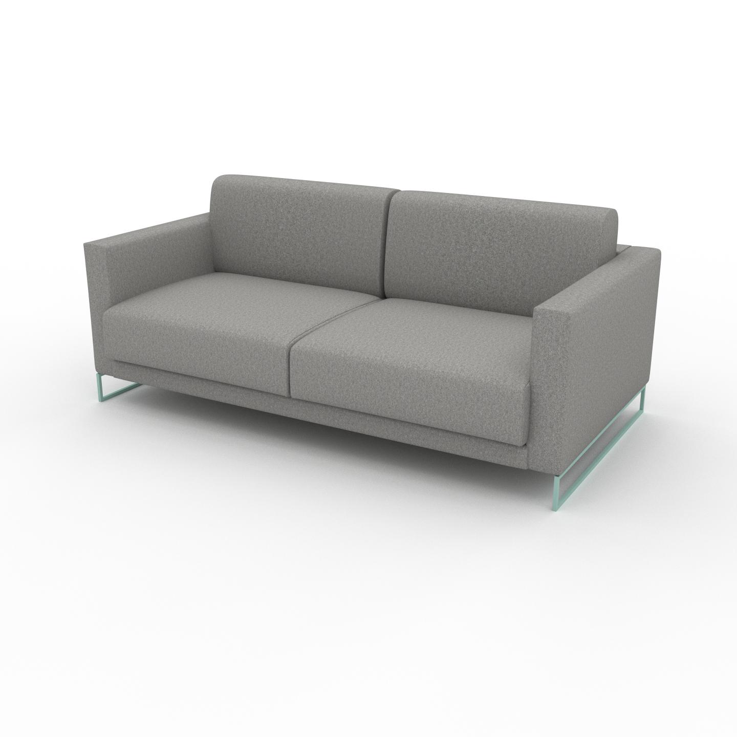 MYCS Sofa 2-Sitzer Zementgrau Vegane Wolle - Elegantes, gemütliches 2-Sitzer Sofa: Hochwertige Qualität, einzigartiges Design - 184 x 75 x 98 cm,...