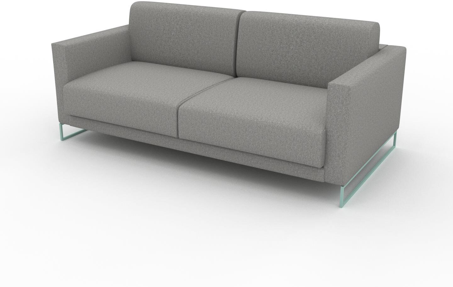 MYCS Sofa 2-Sitzer Zementgrau Vegane Wolle - Elegantes, gemütliches 2-Sitzer Sofa: Hochwertige Qualität, einzigartiges Design - 184 x 75 x 98 cm,...