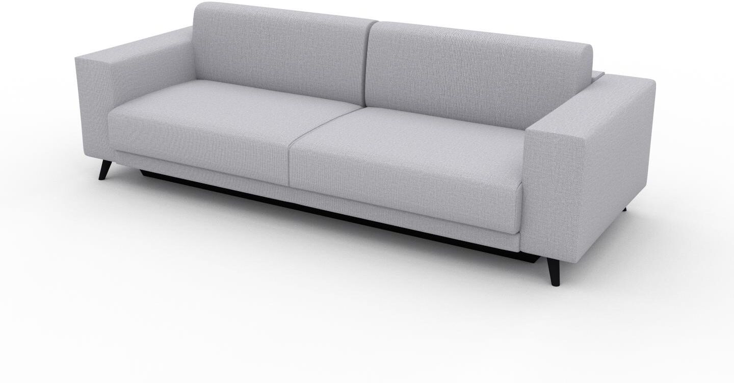 MYCS Sofa 3-Sitzer Lichtgrau Feingewebe - Elegantes, gemütliches 3-Sitzer Sofa: Hochwertige Qualität, einzigartiges Design - 248 x 75 x 98 cm,...