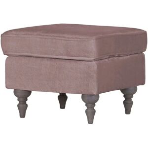 Höffner Hocker  Cozy ¦ rosa/pink ¦ Maße (cm): B: 55 H: 44 T: 55