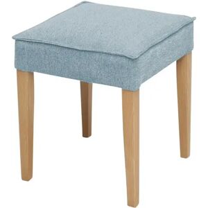 Woodford Polsterhocker  Laron ¦ blau ¦ Maße (cm): B: 42 H: 50 T: 42