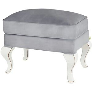 smart Hocker  Charmaine ¦ grau ¦ Maße (cm): B: 62 H: 46 T: 44