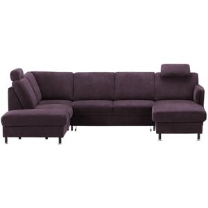 meinSofa Wohnlandschaft  Veit ¦ lila/violett ¦ Maße (cm): B: 305 H: 9