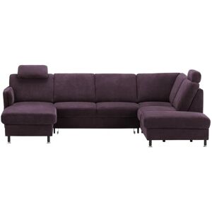 meinSofa Wohnlandschaft  Veit ¦ lila/violett ¦ Maße (cm): B: 305 H: 9