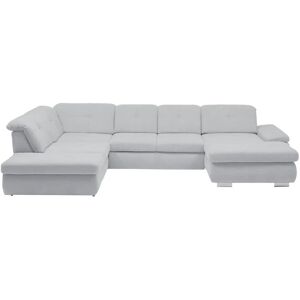 Lounge Collection Wohnlandschaft Flachgewebe  Affair ¦ grau ¦ Maße (c