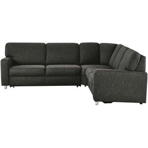 smart Ecksofa  Valencia ¦ schwarz ¦ Maße (cm): B: 266 H: 90 T: 236