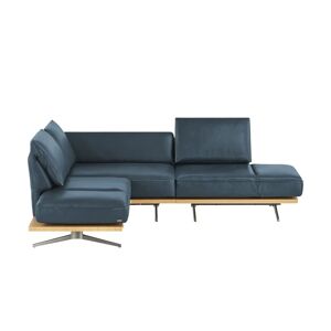 KOINOR Ecksofa  Phoenix ¦ blau ¦ Maße (cm): B: 253 H: 87 T: 209