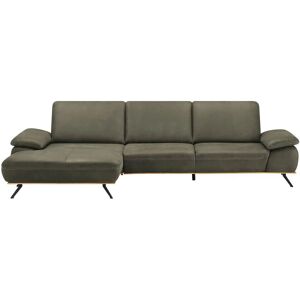 meinSofa Ecksofa  Fiona ¦ grün ¦ Maße (cm): B: 322 H: 89 T: 187