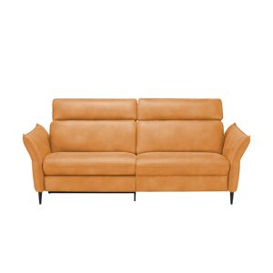 Hukla Sofa 3-sitzig  Solea ¦ gelb ¦ Maße (cm): B: 224 T: 95