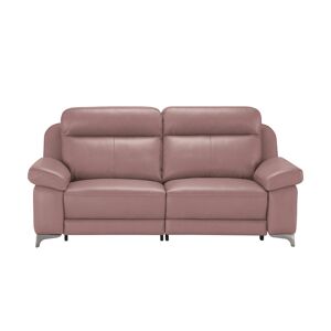Wohnwert Sofa 3-sitzig mit elektrischer Relaxfunktion Arianna ¦ rosa/
