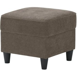 Höffner Hocker  Kivana ¦ braun ¦ Maße (cm): B: 52 H: 45 T: 52