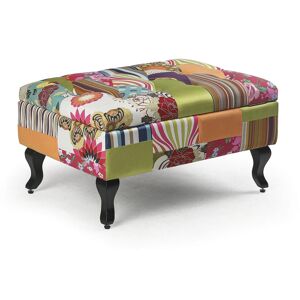 B2B Partner Patchwork Fußhocker, Taburet RELAX