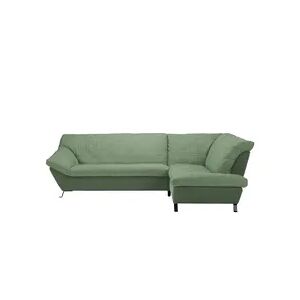 Sofa.de Ecksofa  Cher ¦ grün ¦ Maße (cm): B: 275 H: 84 T: 220