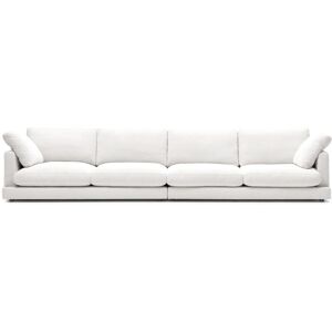 Kave Home - Gala 6-Sitzer-Sofa weiß 390 cm