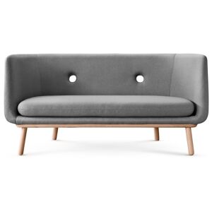 Eva Solo Phantom 2-Sitzer Sofa - oak nature/aurim joint 604 grey - Länge 163,5 cm - Höhe 81,5 cm - Tiefe 71 cm