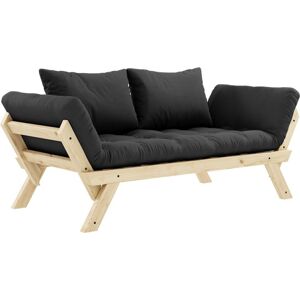 Karup Design BEBOP Schlafsofa - clear/dark grey - Sofa: 174x80x80 cm, Bett: 206x80x42 cm