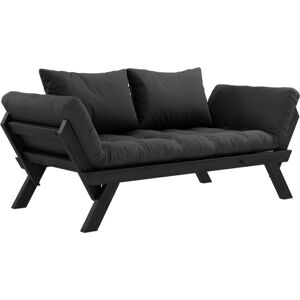 Karup Design BEBOP Schlafsofa - black/dark grey - Sofa: 174x80x80 cm, Bett: 206x80x42 cm