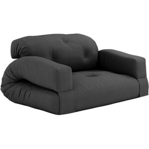 Karup Design HIPPO Sofa - dark grey - Sofa: 140x10x70 cm, Bett: 200x140x25 cm