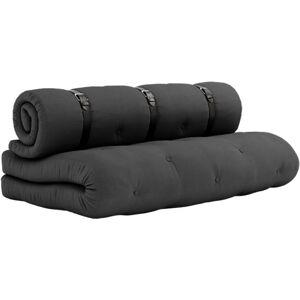 Karup Design BUCKLE-UP Sofa - dark grey - Sofa: 140x95x60 cm, Bett: 200x140x17 cm