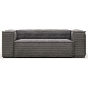 Kave Home Blok Lincoln 2-Sitzer Sofa - dunkelgrau/grau - 210x100x69 cm