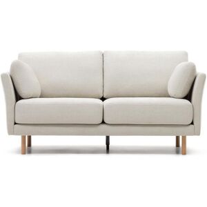 Kave Home Gilma Tribu 2-Sitzer-Sofa - perle/naturfarben - 170x83x83 cm