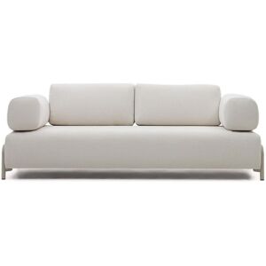 Kave Home Compo Drom 3-Sitzer-Sofa - beige - 232x98x82 cm