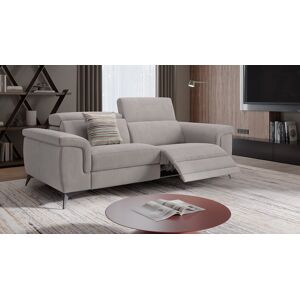 sofanella Designer Stoffsofa 3-Sitzer AMARO Couch 218x108x97cm grau