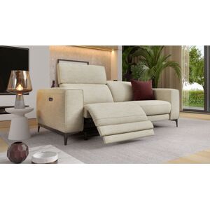 sofanella Stoffsofa CUPELLO 3-Sitzer Couch 194x74x107cm Beige