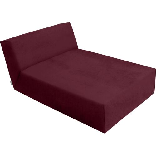 Tom Tailor Home Chaiselongue TOM TAILOR HOME „ELEMENTS“ Sofas Gr. B/H/T: 94 cm x 70 cm x 159 cm, Samtstoff TSV, ohne Bettfunktion, rot (wine red tsv 7) Chaiselongues Sofaelement wahlweise mit Bettfunktion