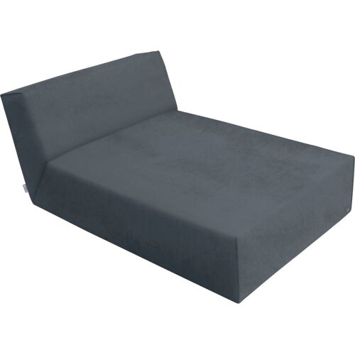 Tom Tailor Home Chaiselongue TOM TAILOR HOME „ELEMENTS“ Sofas Gr. B/H/T: 94 cm x 70 cm x 159 cm, Samtstoff TSV, ohne Bettfunktion, grau (dark grey tsv 39) Chaiselongues Sofaelement wahlweise mit Bettfunktion