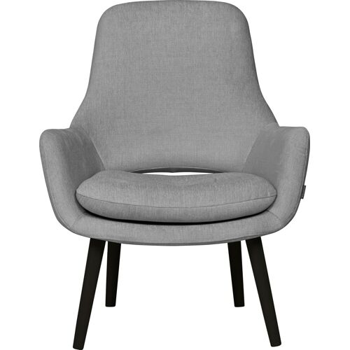 Furninova Cocktailsessel FURNINOVA „Bowery“ Sessel Gr. Struktur, B/H/T: 76 cm x 93 cm x 76 cm, silberfarben (silver) Clubsessel Cocktailsessel im skandinavischen Design