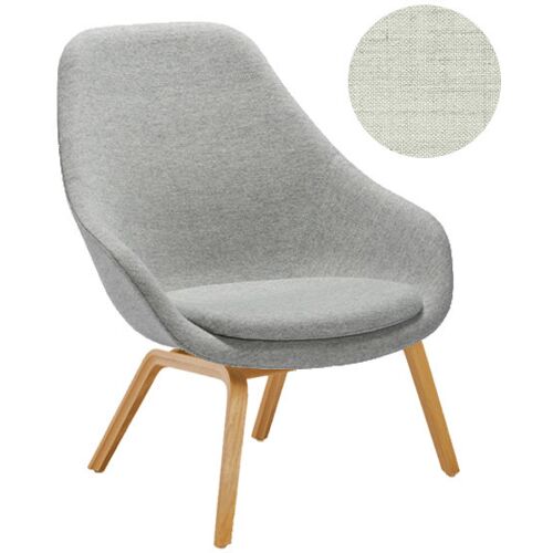 HAY – About A Lounge Chair High Aal 93 – grau