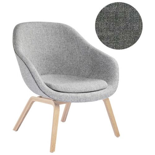 HAY – About A Lounge Chair Low Aal 83 – grau