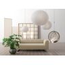 2-Sitzer MACHALKE "wedge" Sofas Gr. B/H/T: 202 cm x 67 cm x 91 cm, Chenille ELOY, bunt (beige, braun eloy) 2-Sitzer Sofas