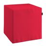 Dekoria Bezug für Sitzwürfel, rot, Bezug für Sitzwürfel 40 x 40 x 40 cm, Quadro (136-19)