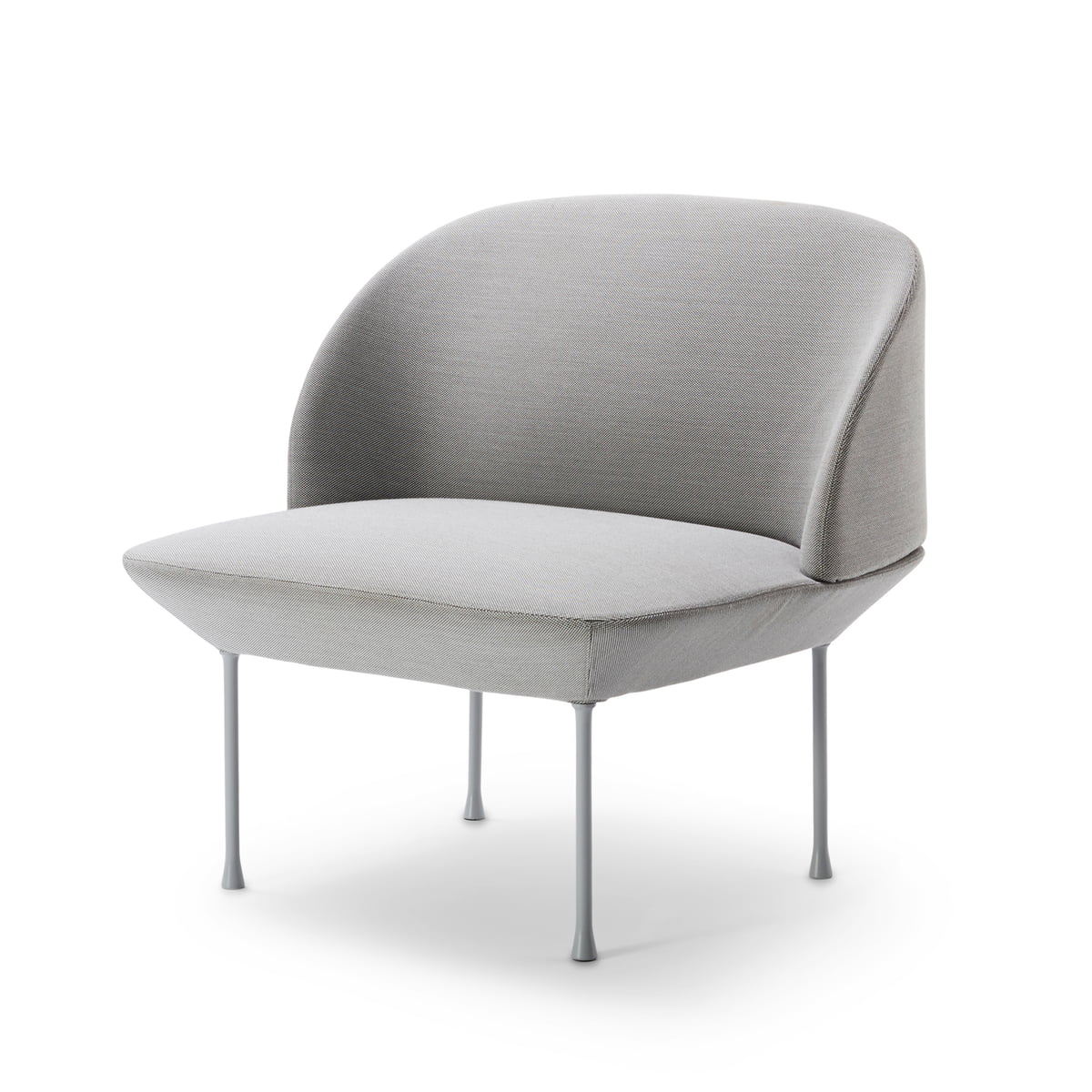Muuto - Oslo Lounge-Chair, Steelcut 160
