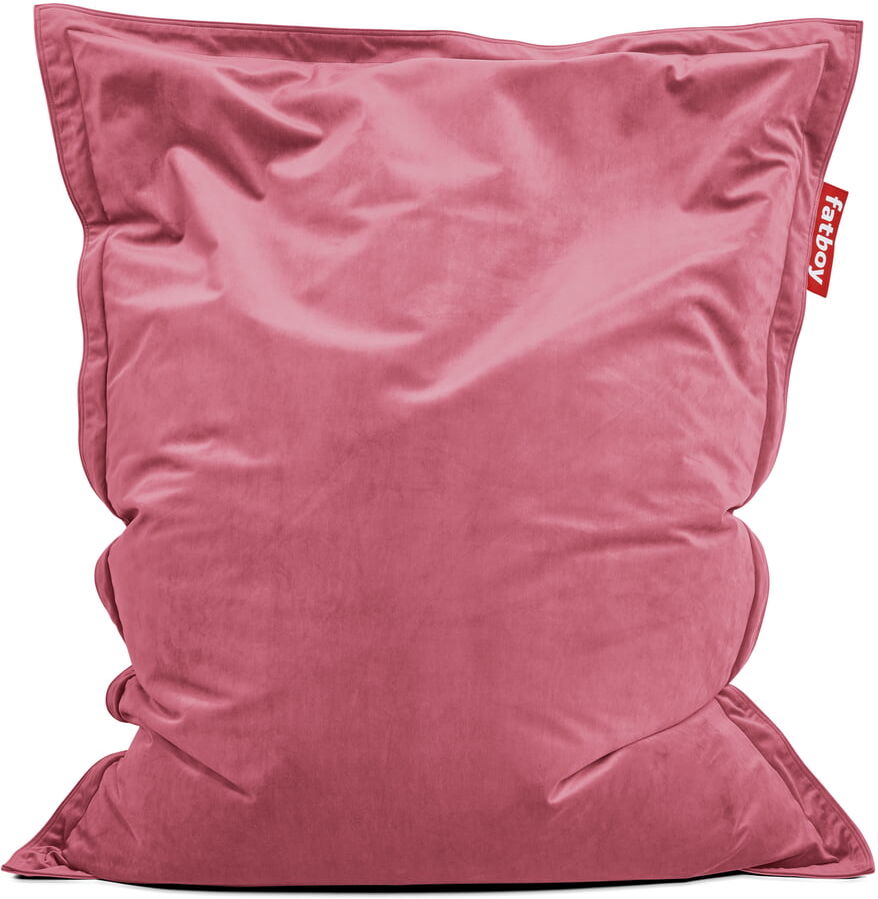 Fatboy - Sitzsack Original Slim Velvet, altrosa