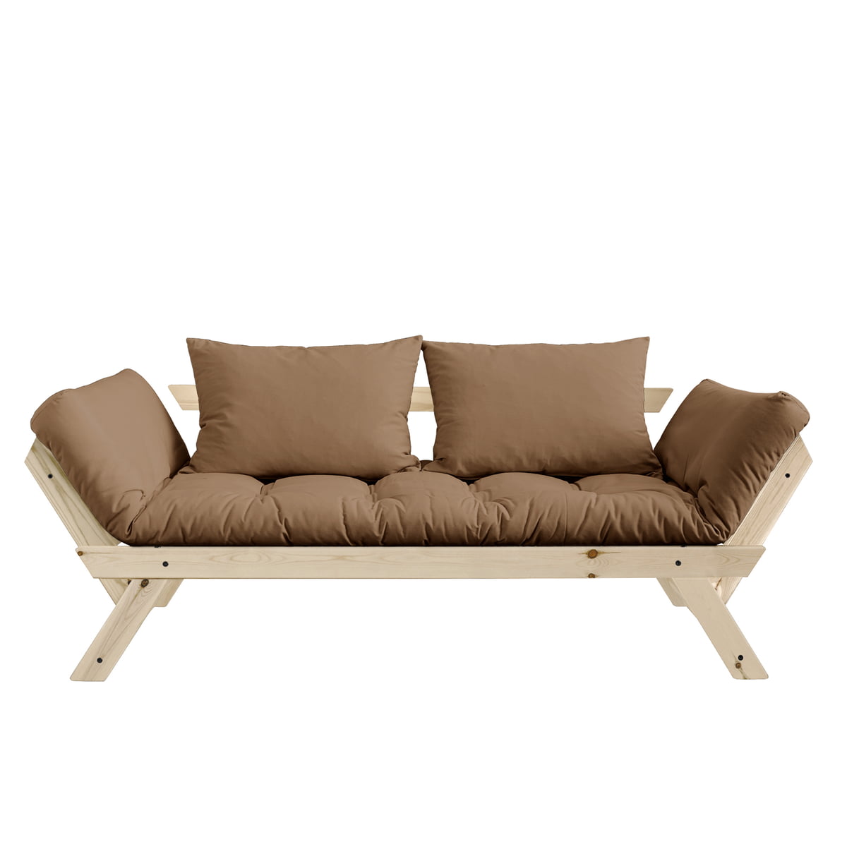 KARUP Design - Bebop Sofa, Kiefer natur / mocca (755)