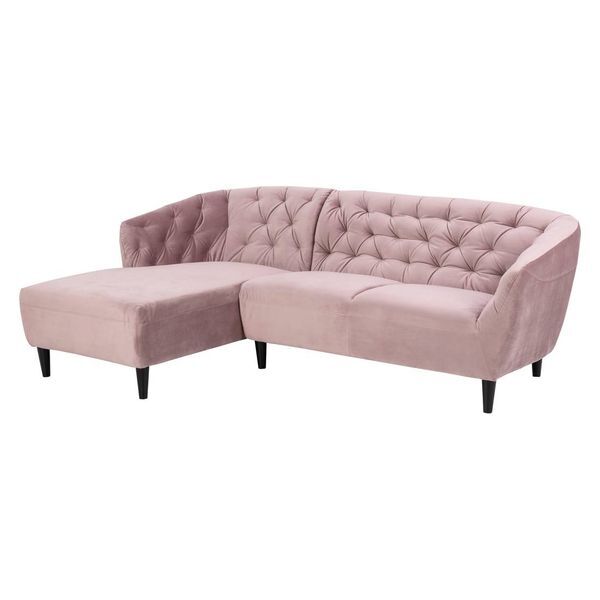 AC Design Ria Ecksofa Rosa