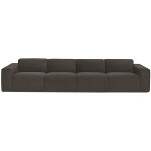 sofa.dk Manhattan   4-personers sofa Mørkebrun