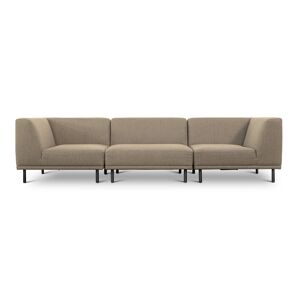 sofa.dk Paris   3 - personers sofa (tre moduler) Latte