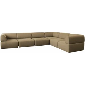 sofa.dk Toronto  Hjørnesofa  seks moduler Latte