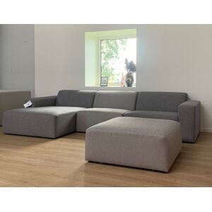 sofa.dk Boston   3-personers sofa med chaiselong + Puf   Udstillingsmodel