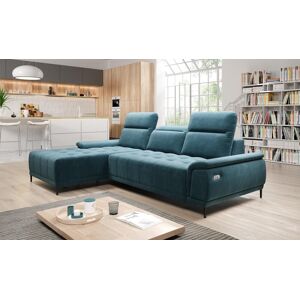 CALVARO Chaiselongsofa Turkis venstrevendt