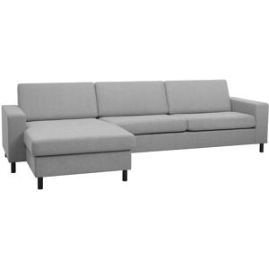 Thomas vendbar XL chaiselongsofa 308cm - Lysegrå