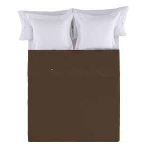 GreatTiger Top sheet Alexandra House Living Brown Chocolate 240 x 280 cm