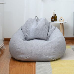 Shoppo Marte Lazy Sofa Bean Bag Chair Fabric Cover, Size: 90x110cm(Star Gray)