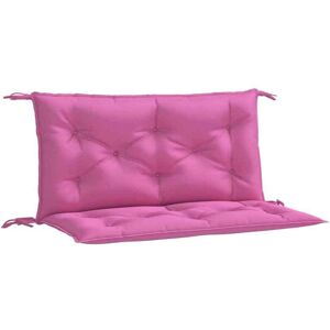 vidaXL hynder til havebænk 2 stk. 2 stk. 100x50x7 cm stof pink