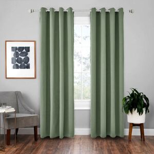 shopnbutik High-precision Curtain Shade Cloth Insulation Solid Curtain, Size: 42x63 Inch（107x160CM）(Green)