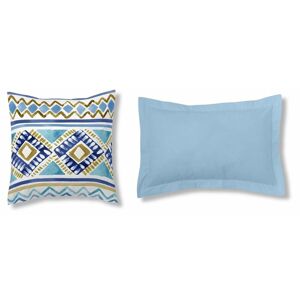 GreatTiger Cushion cover Alexandra House Living Blue 4 Pieces 2 Units